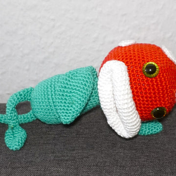 Häkelanleitung für die Amigurumi Piranha-Pflanze