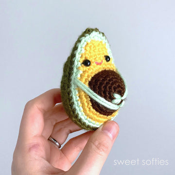 Pregnant Avocado Amigurumi