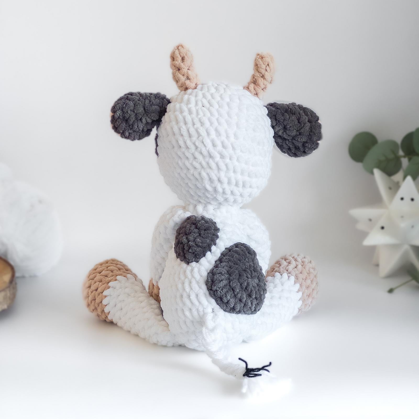 Cute Crochet Cow