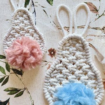 Easter Bunny Macrame Pattern