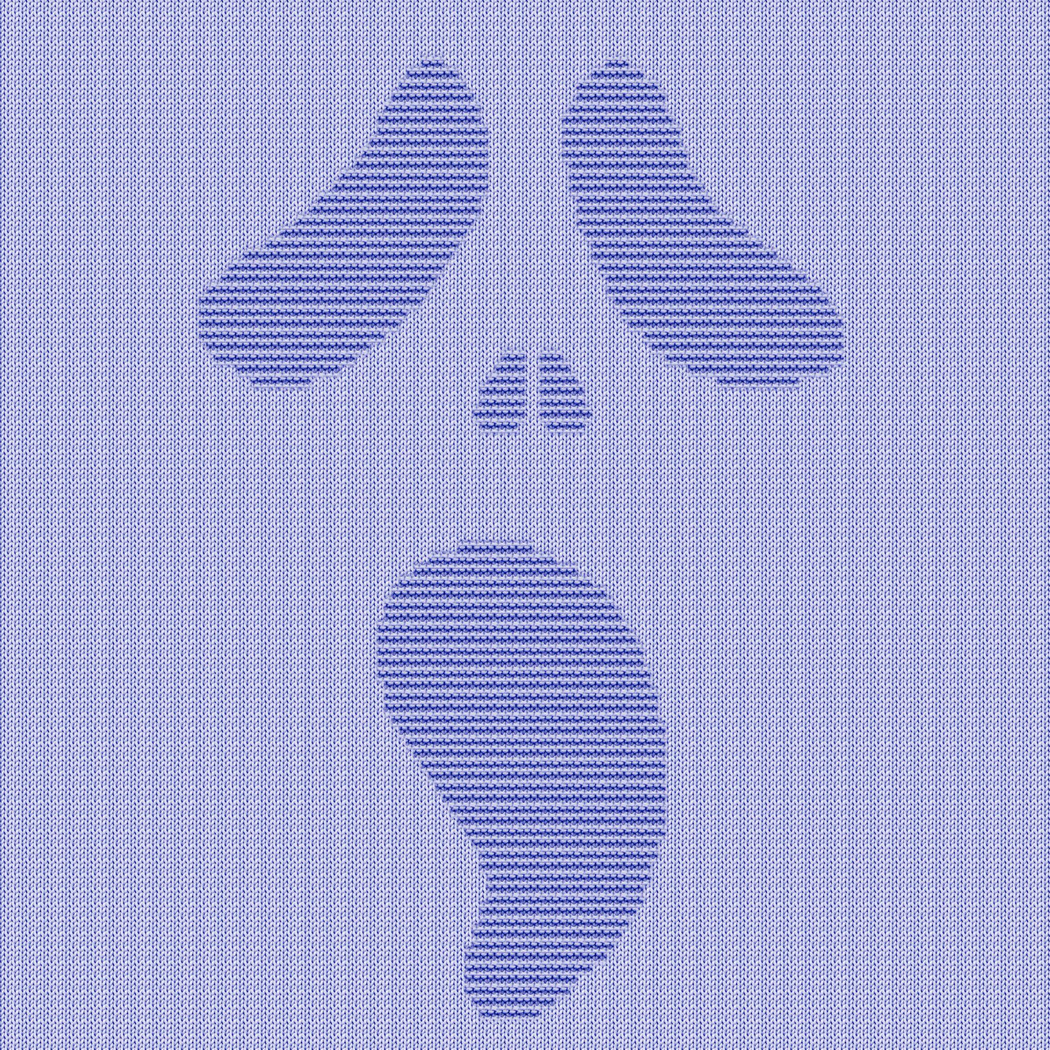 Ghostface blanket Knitting Pattern, Knit and Purl only Halloween motif