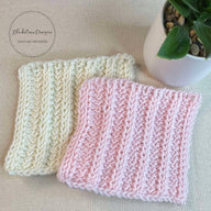 Tunisian Rib Stitch Afghan Square