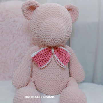 Faceless Teddy bear plush