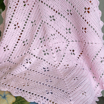 Midwife in a Square Crochet Baby Blanket
