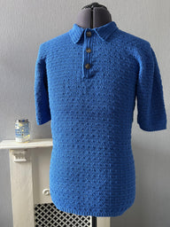 Long Loop Stripe Polo Shirt
