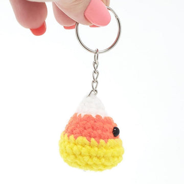 Candy Corn Keychain Amigurumi