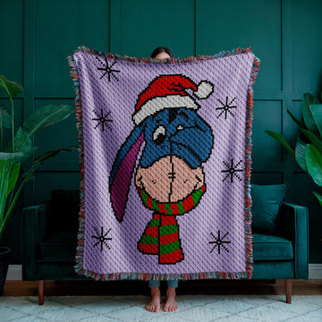 Eeyore Blanket C2C crochet pattern