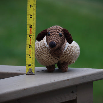 Hot Dog Dachshund Amigurumi
