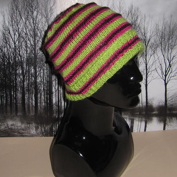 Funky Stripe Beanie