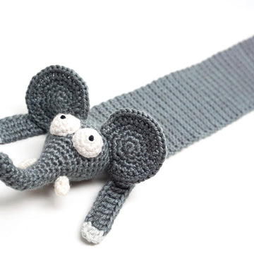 Elephant Bookmark Crochet Pattern