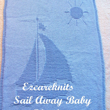Sail Away Baby Blanket
