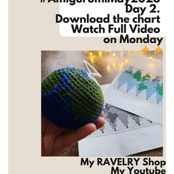 Realistic Amigurumi Earth