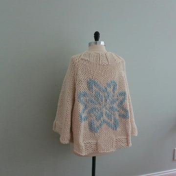 Snowy Poncho - Two Patterns - Many Possibilties