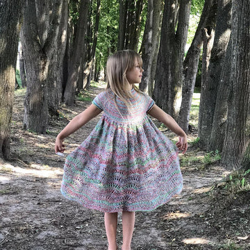 Wave Dress For Little Miss