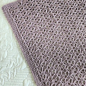 Lilac & Lace Blanket