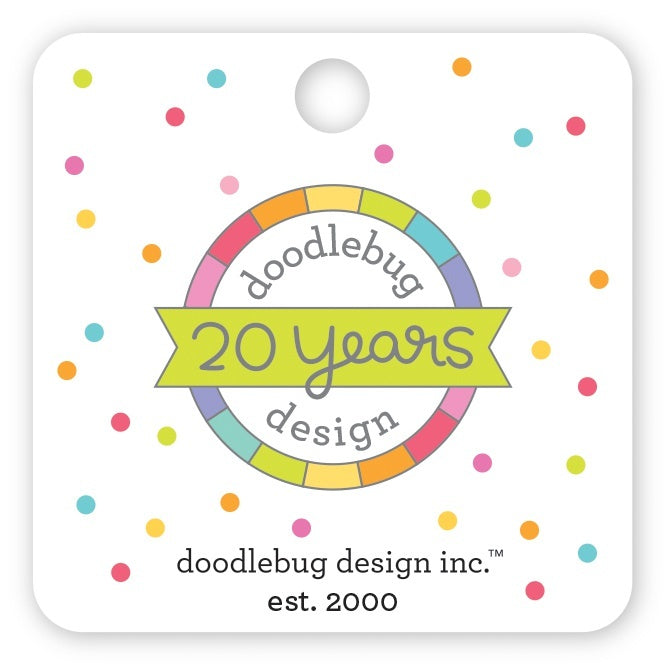 Doodlebug Collectible Enamel Pin - 20th Birthday