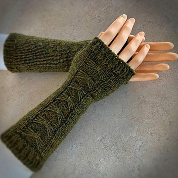 Arm Warmers or Mitts with BOWS