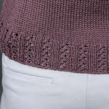 Zig Zag Rib Raglan