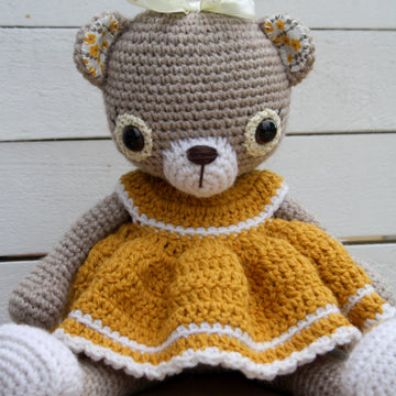 Doris the Old-fashioned teddy bear