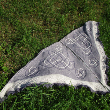 Rosy Lotus Shawl