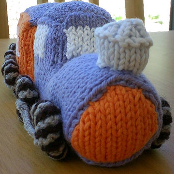 Passenger Steam Train Knitting Pattern