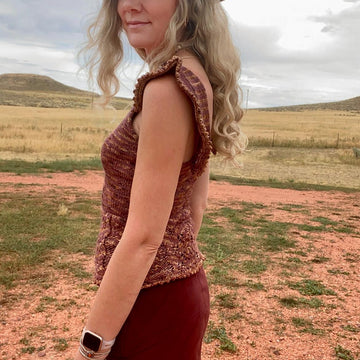 Wyoming Romance Lace Top