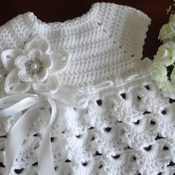 PATTERN Crochet Baby Dress