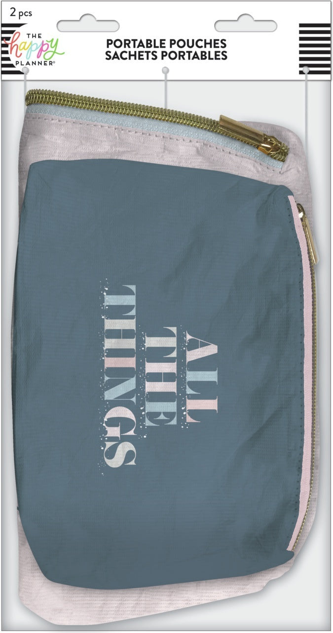 Happy Planner Flexible Nylon Pouch 12"X6.5"X.3" - Geos 2/Pkg