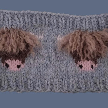 Happy Heather Highland Cow
