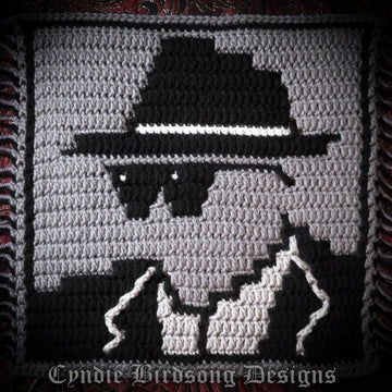 Classic Horror mosaic square - Invisible Man