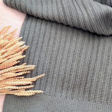 Laurel Knit-Look Blanket