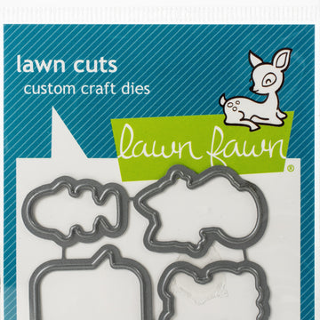 Lawn Fawn Lawn Cuts Custom Craft Die - Say What? Pets