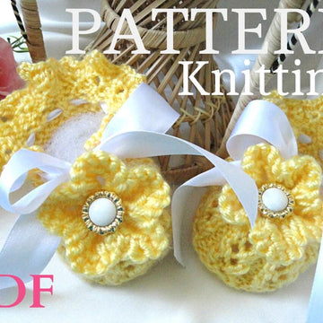 Baby Girl Shoes Newborn Knitted Baby PATTERN