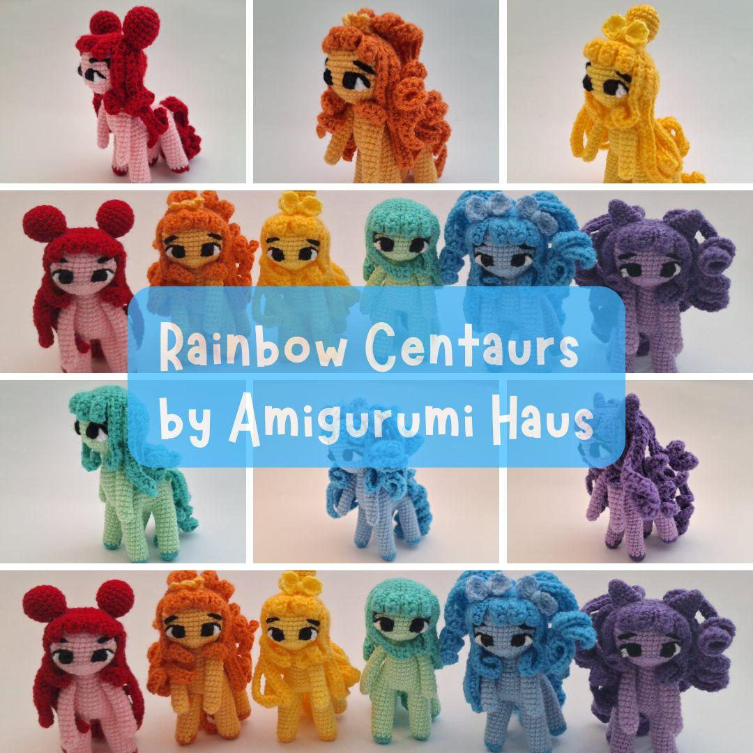 6-in-1 Bundle Rainbow Centaur Amigurumi Pattern