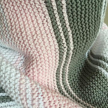Effortless Colour Block Shawl