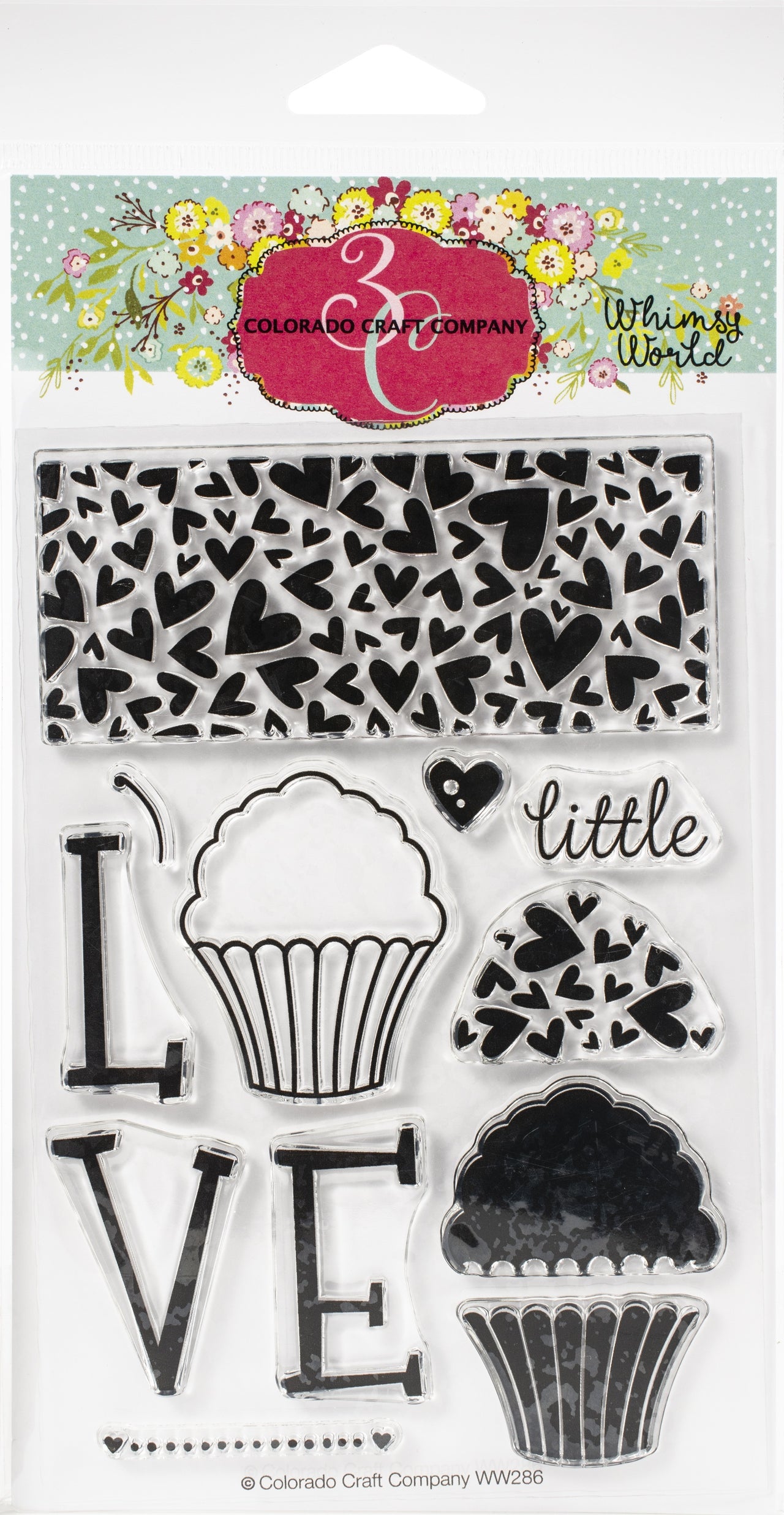 Colorado Craft Company Clear Stamps 4"X6" - Little Love-Whimsy World