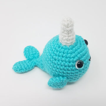 Norbert the Narwahl Amigurumi