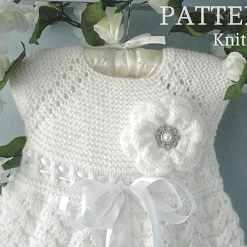 Knitting Pattern Baby Dress