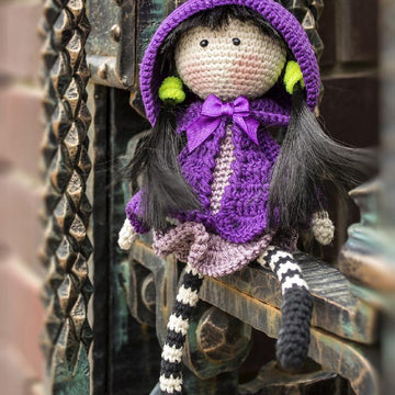 Iris flower Doll