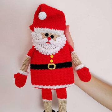 Christmas Santa Sack crochet pattern, Christmas amigurumi Sack, Santa Bag, Xmas Gift Bag, Christmas decor crochet (English, Deutsch, Français)