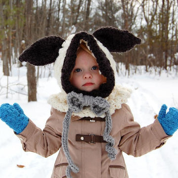 Lamb Hooded Cowl