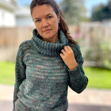 Nivelle Cowl Neck Sweater