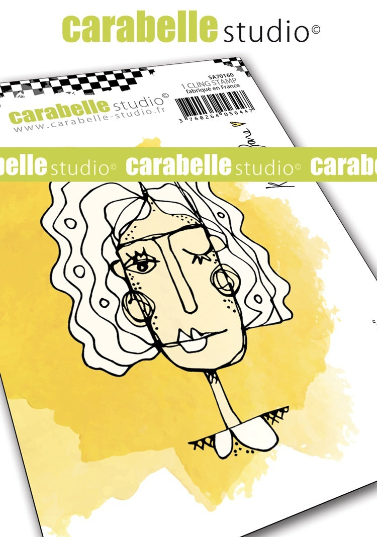 Carabelle Studio Cling Stamp A7 By Kate Crane - Lola