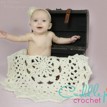 Doily Blanket Photo Prop