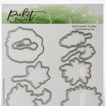 Picket Fence Studios Steel Dies - Succulent Blossoms
