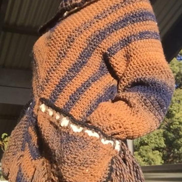 Sacagawea Poncho with Sleeves