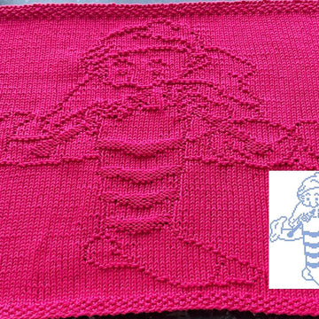 Nr. 730 Bramming elf with sock 89 stitches