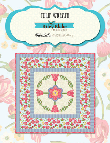 Riley Blake Tulip Wreath - Downloadable PDF