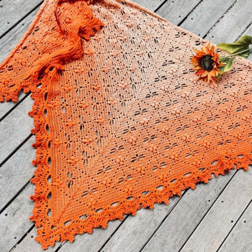 Dragonfly Freefall Shawl