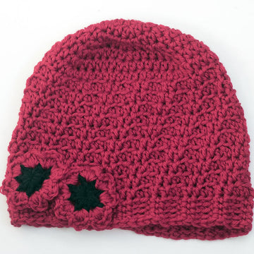 Poppy Flower Hat